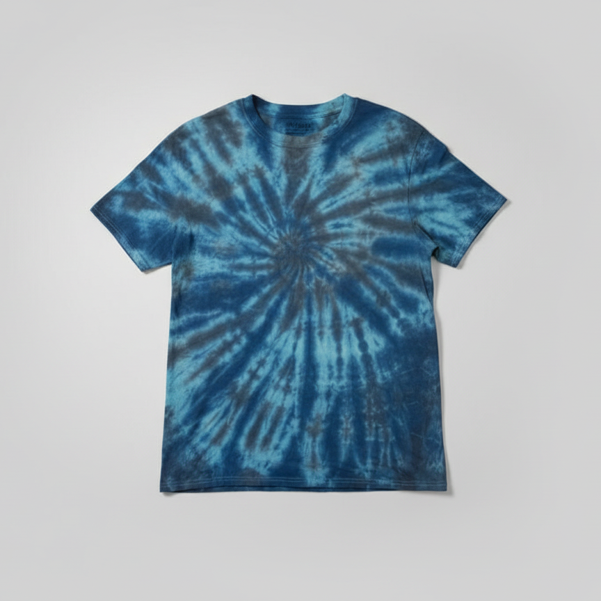Blue Tie Dye Tee