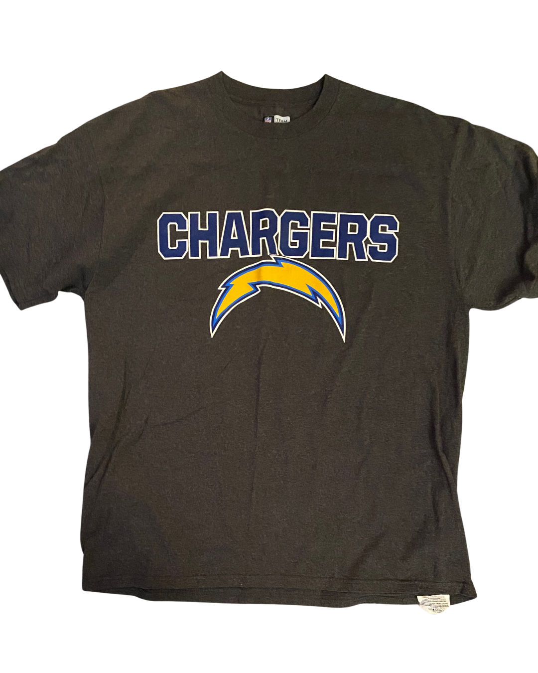 Gray Chargers Tee