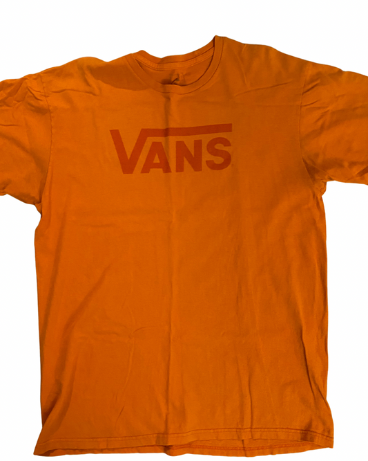 Orange Vans Tee