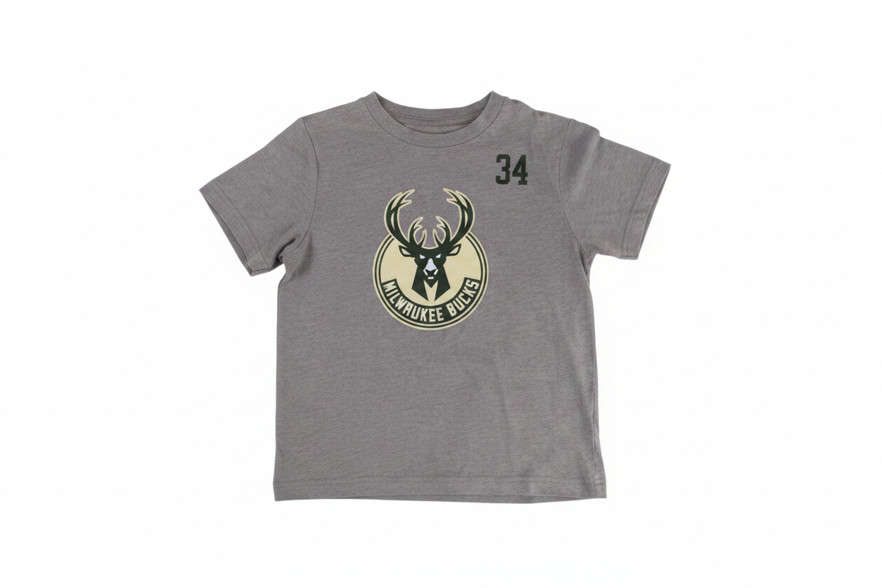 Bucks Youth Tee - Clean White Background