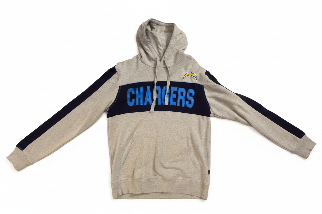 Chargers Hoodie - Clean White Background