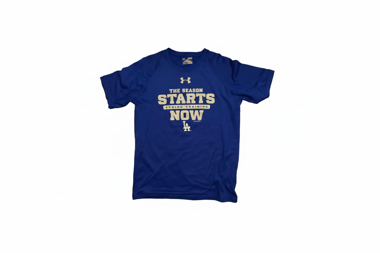 LA Dodgers Tee - Clean White Background