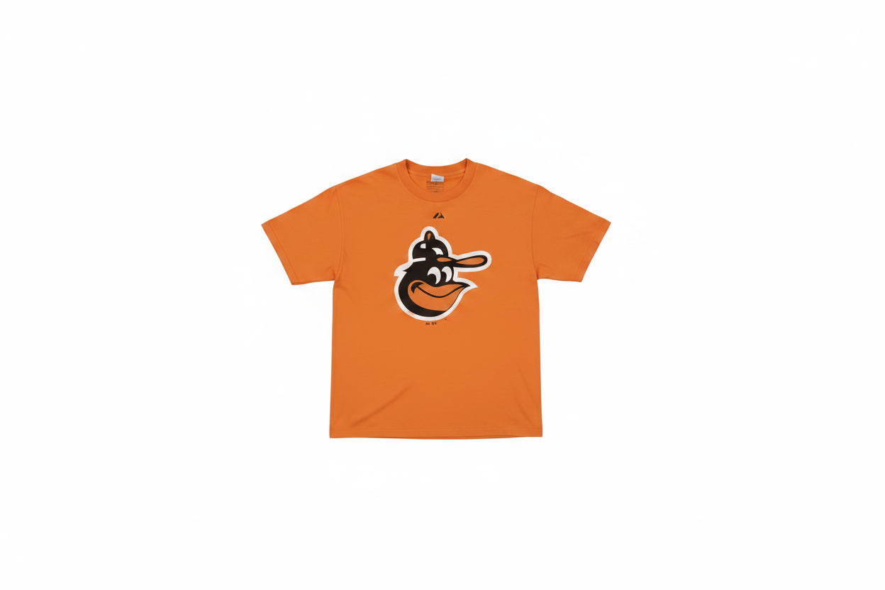 Orioles Tee - Clean White Background
